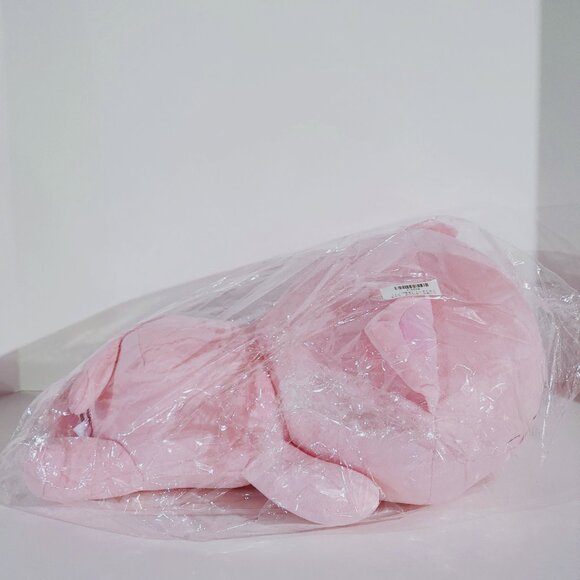 New Big Toreba Sleeping Pink Cat Toreta 45cm Plush Japan - Picture 3 of 3